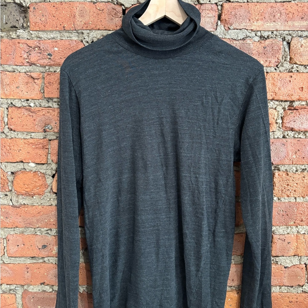 American Apparel Dark Gray Turtleneck Sweater